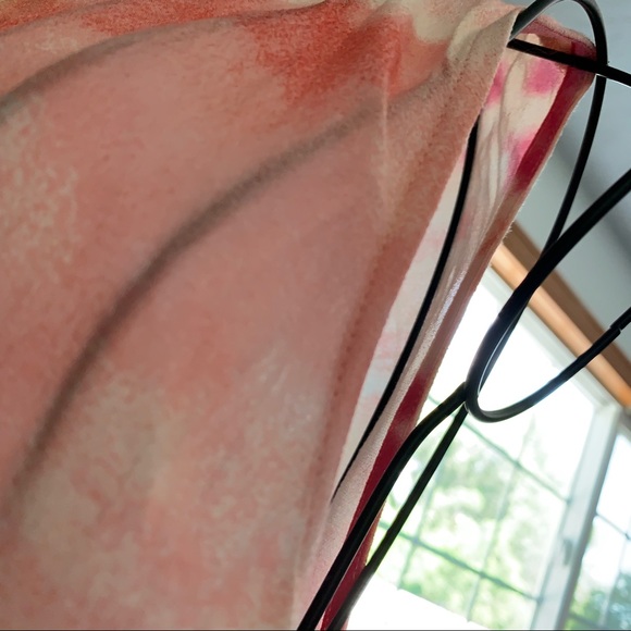 button up tank dress, pink tie dye, belt, - Picture 12 of 13